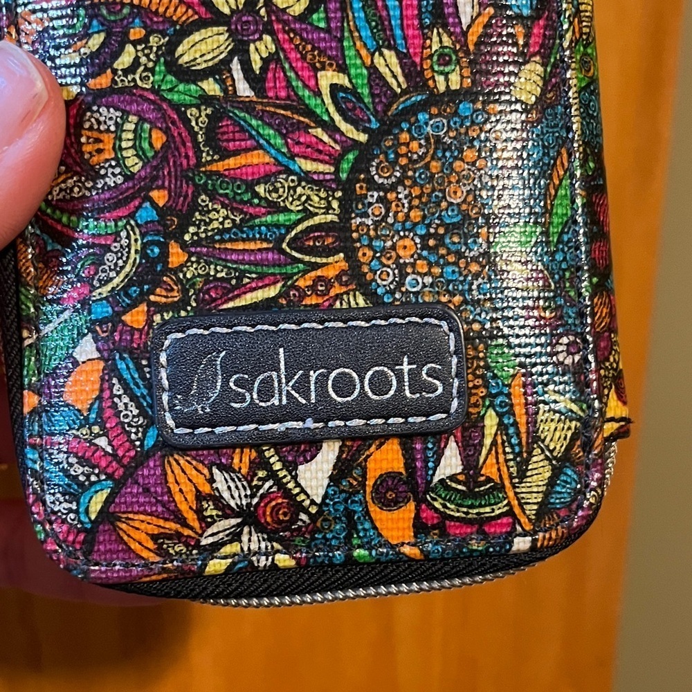 Sakroots Vibrant Multicolor Wristlet - Picture 2 of 9